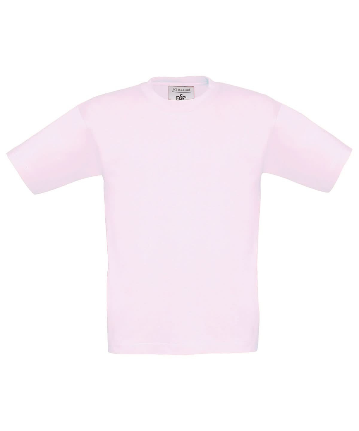 B&amp;C Collection Exact 190 kids B190B - Pink Sixties - Customisable T-Shirt