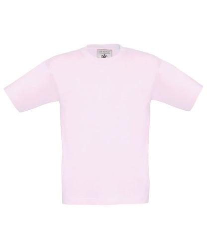 B&amp;C Collection Exact 190 kids B190B - Pink Sixties - Customisable T-Shirt