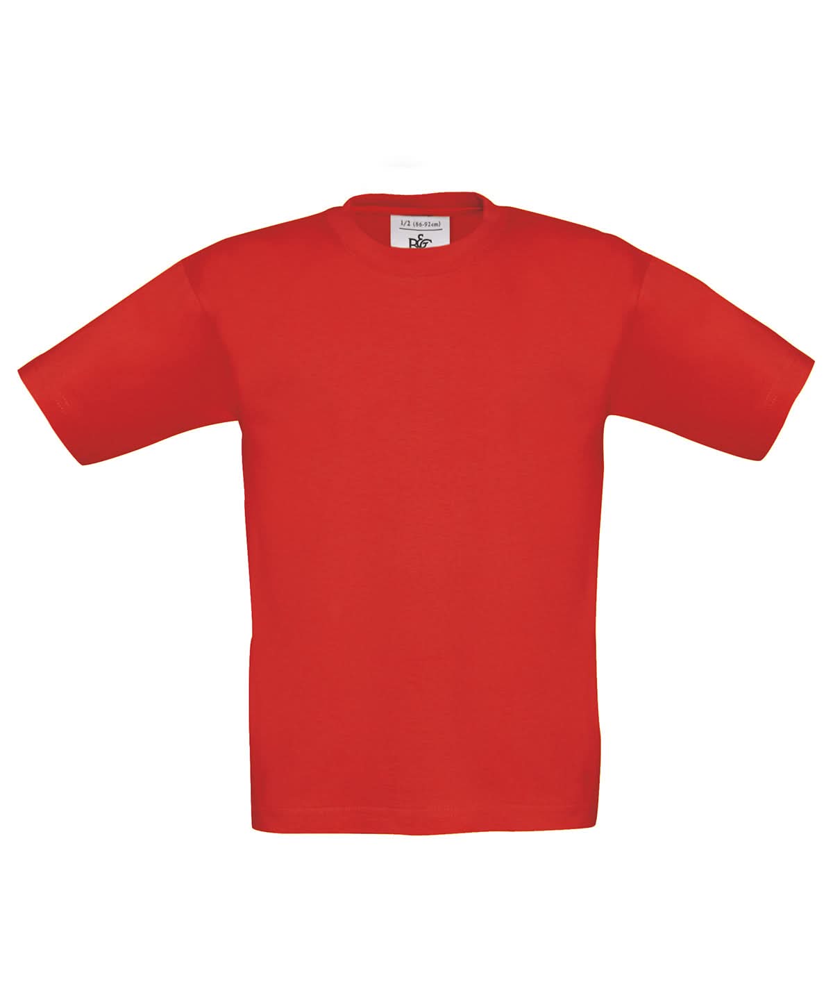 B&amp;C Collection Exact 190 kids B190B - Red - Customisable T-Shirt