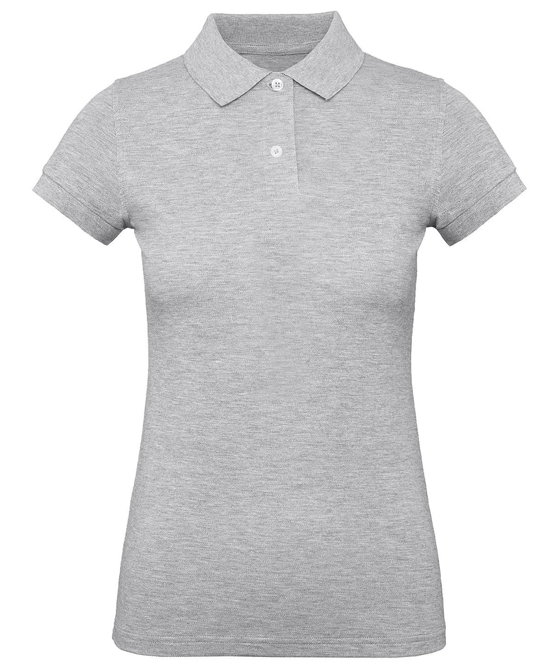 B&amp;C Collection Inspire Polo women Heather Grey B260F - Heather Grey - Customisable Polos