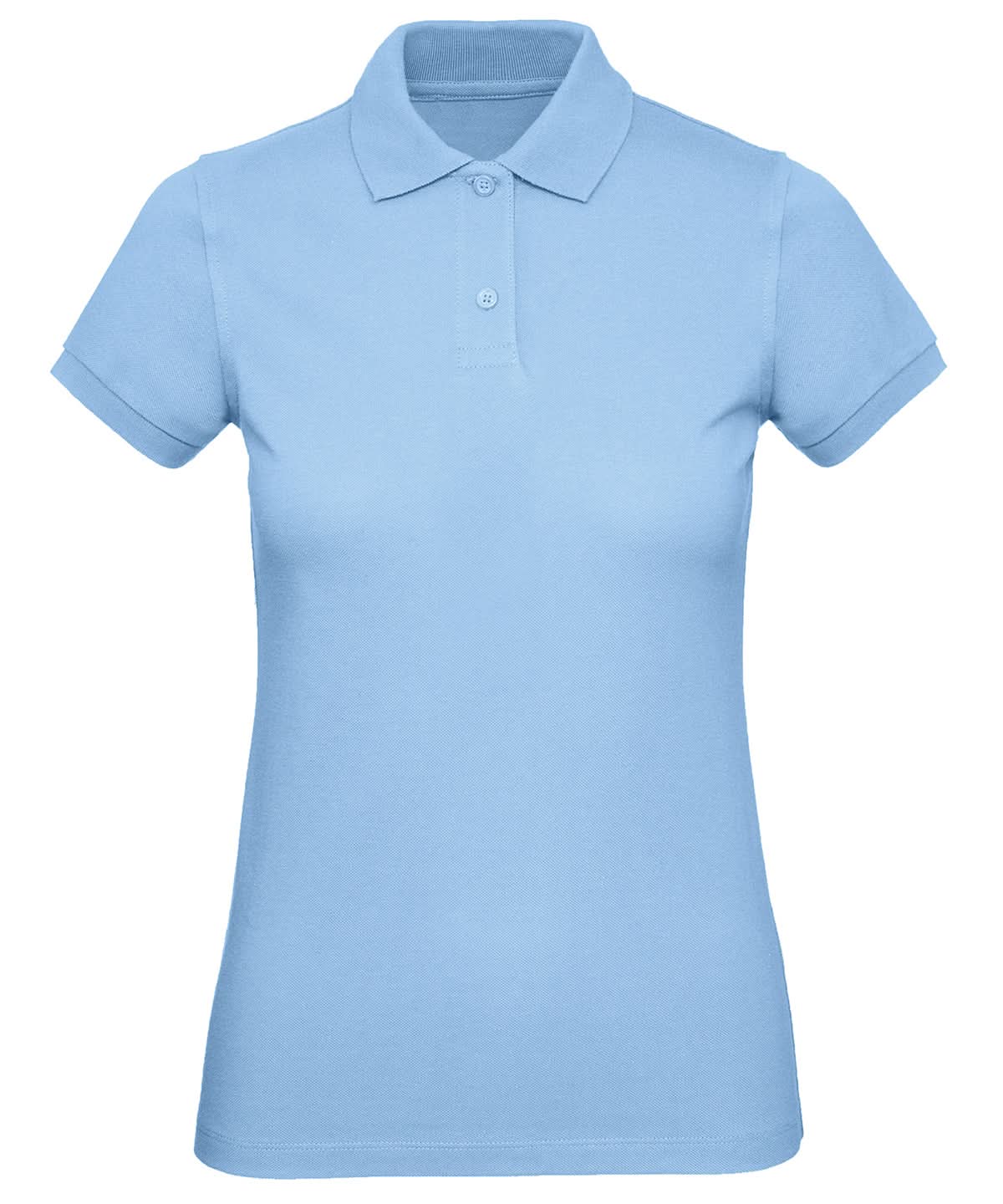 B&amp;C Collection Inspire Polo women Sky Blue B260F - Sky Blue - Customisable Polos