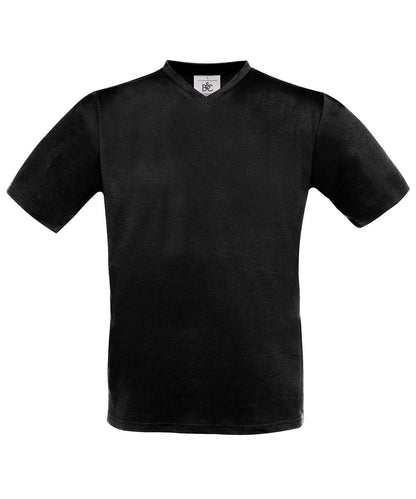 B&amp;C Collection Exact v neck BA108 - Black - Customisable T-Shirt
