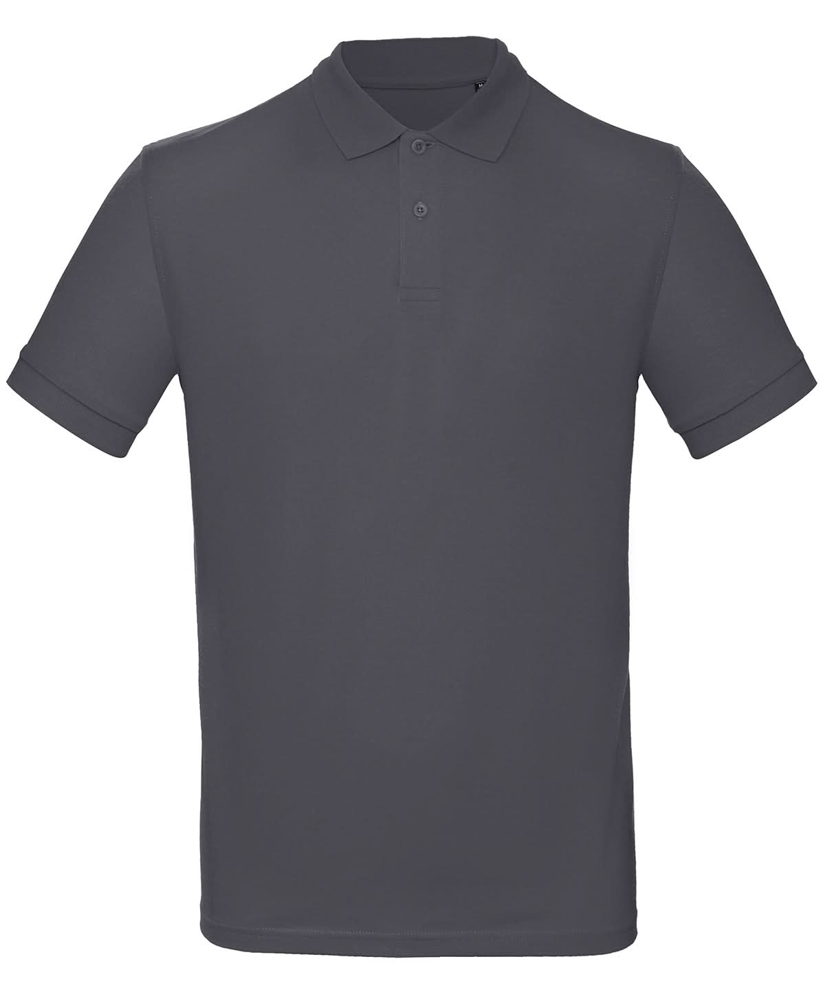 B&amp;C Collection Inspire Polo men Dark Grey BA260 - Dark Grey - Customisable Polos