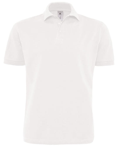B&amp;C Collection Heavymill BA305 - White L - Customisable Polos