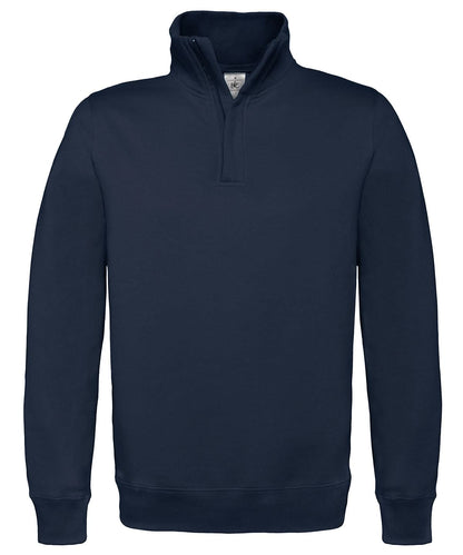 B&amp;C Collection ID004 zip sweatshirt BA406 - Navy 3XL - Customisable Sweatshirts