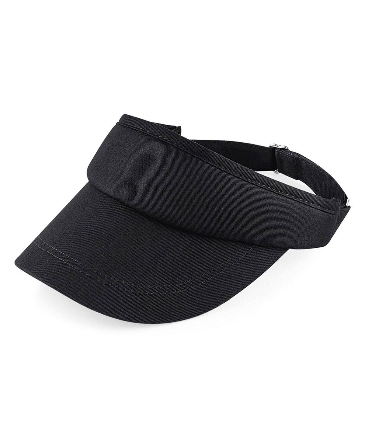 Sports visor - BC041 - Black One size - Customisable Caps
