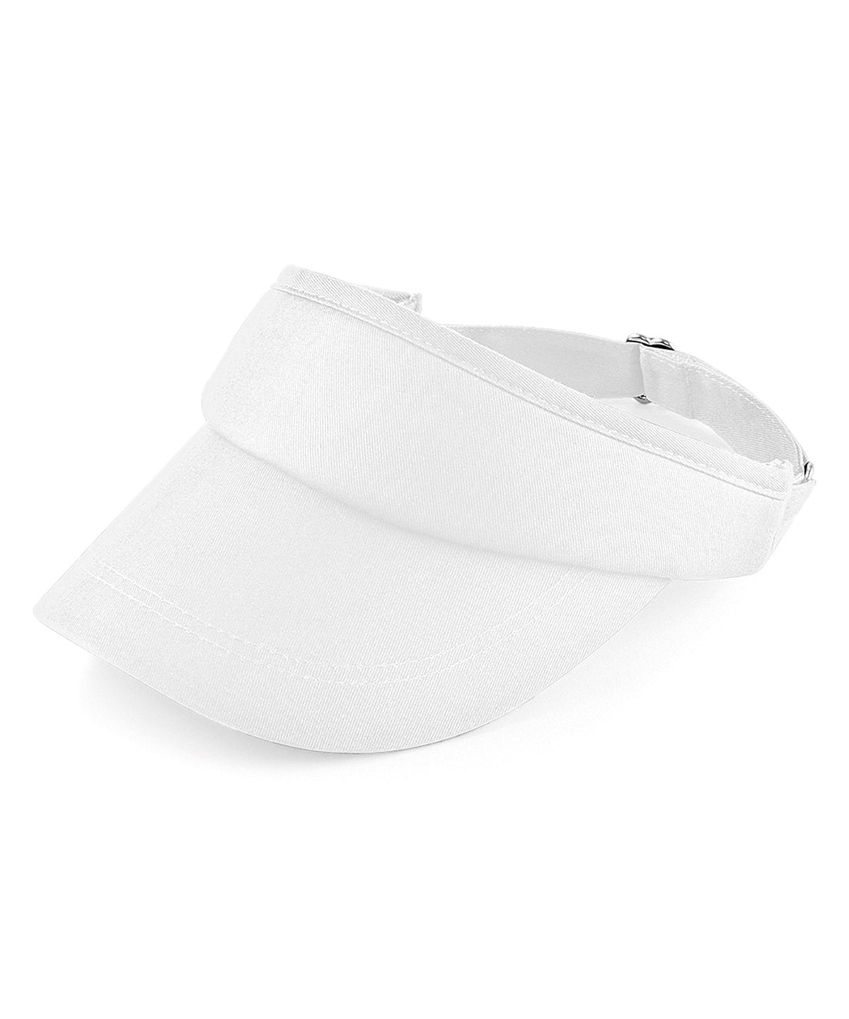 Sports visor - BC041 - White One size - Customisable Caps