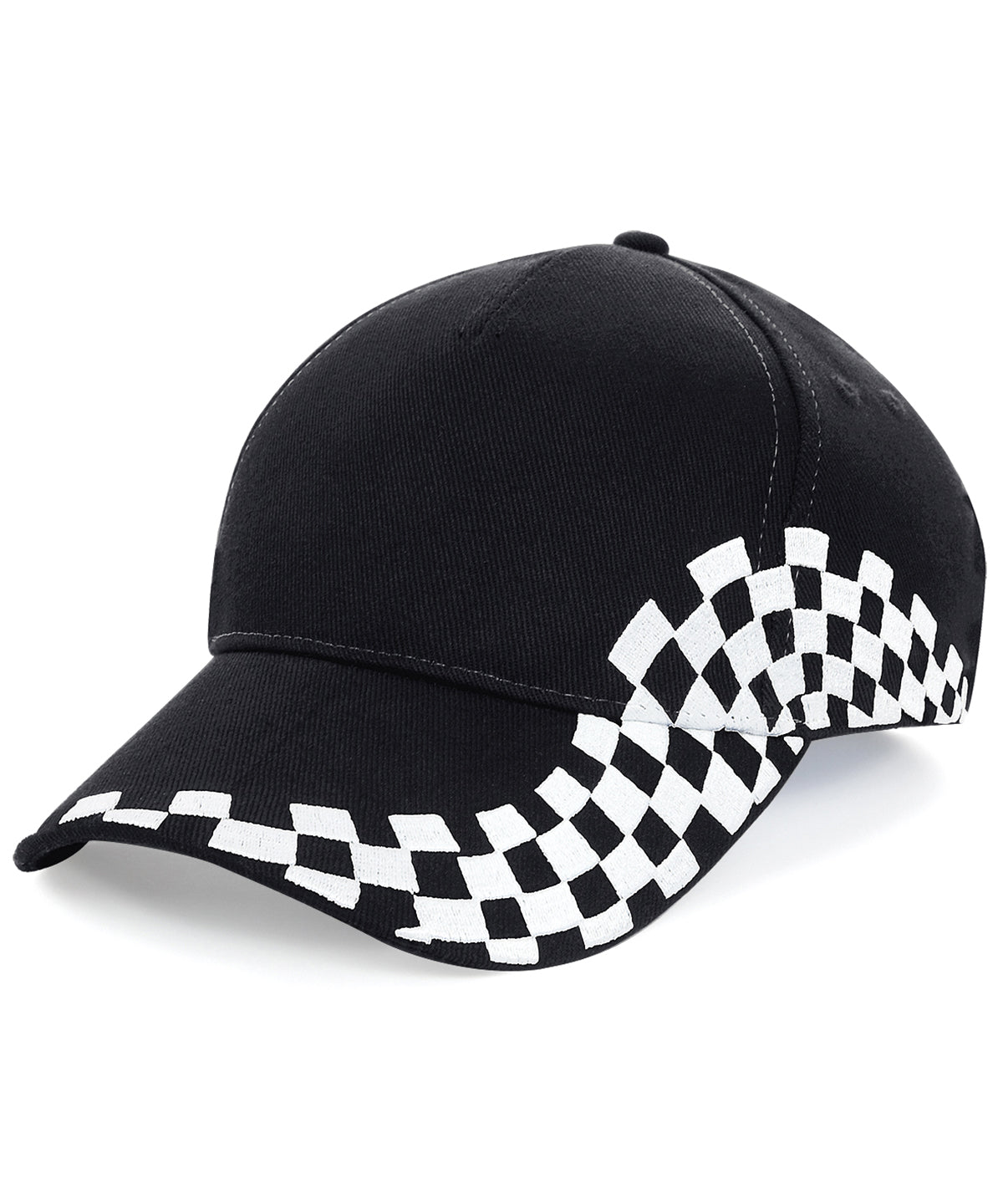 Grand Prix cap - BC159 - Black One size - Customisable Caps