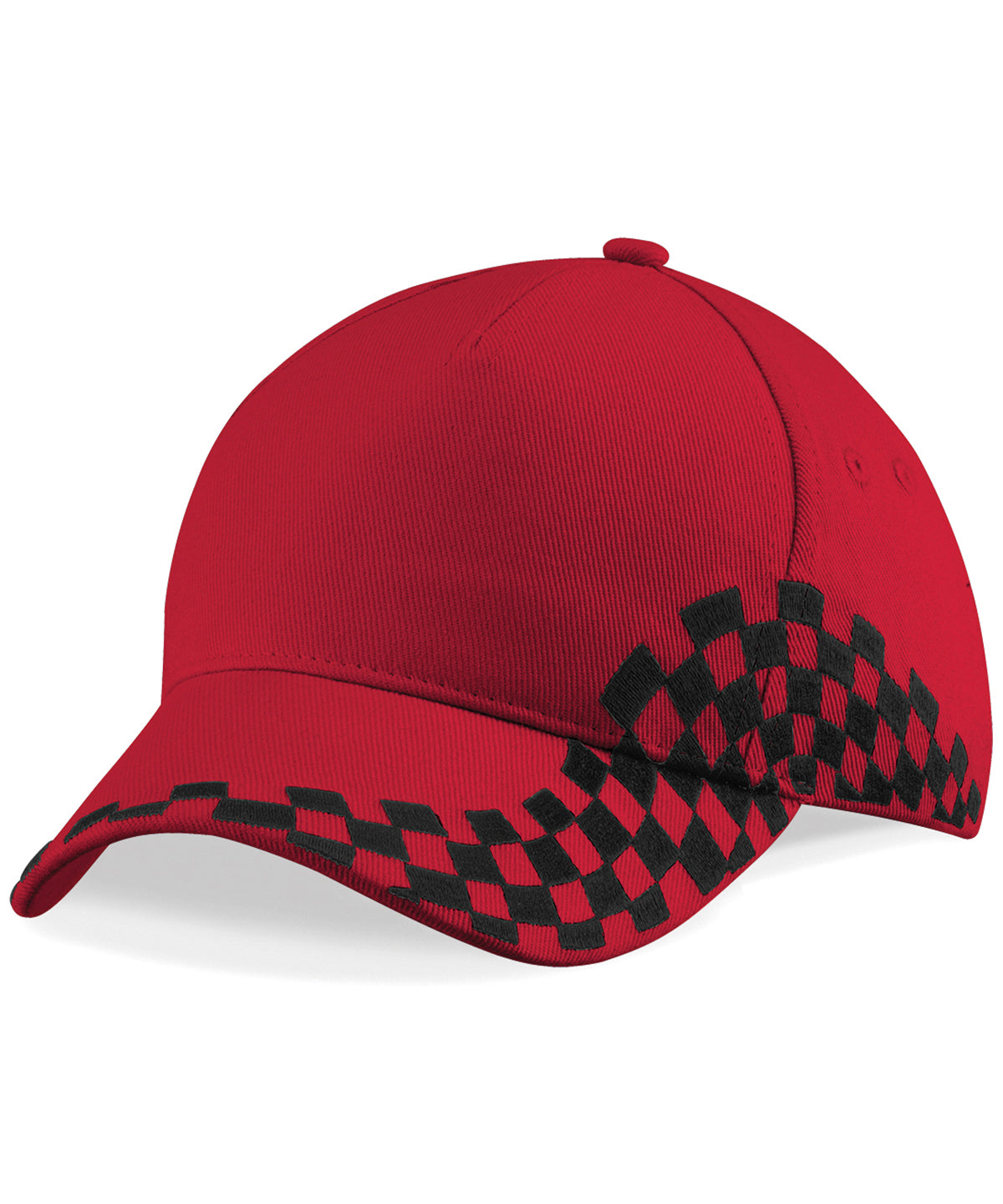 Grand Prix cap - BC159 - Classic Red One size - Customisable Caps