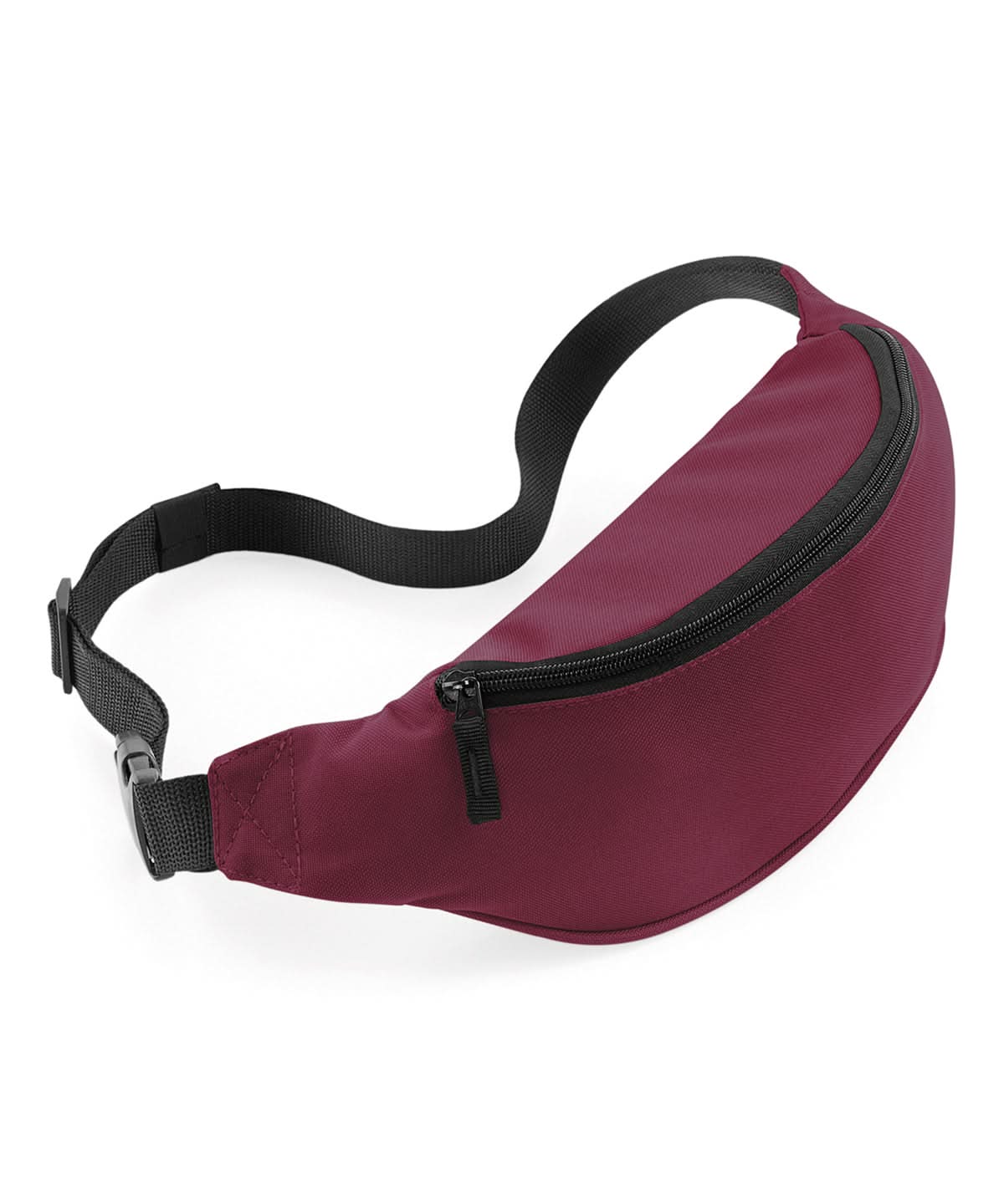 Bagbase Belt bag BG042 - Burgundy One size - Customisable Bags