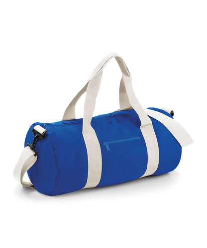 Bagbase Original barrel bag BG140 - Bright Royal Off White One size - Customisable Bags