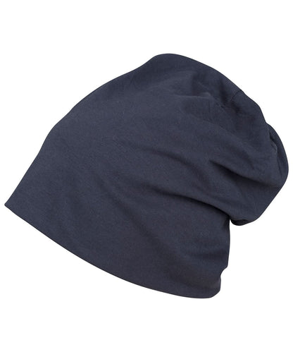 Build Your Brand BYB Jersey beanie BY002 - - Customisable Beanies