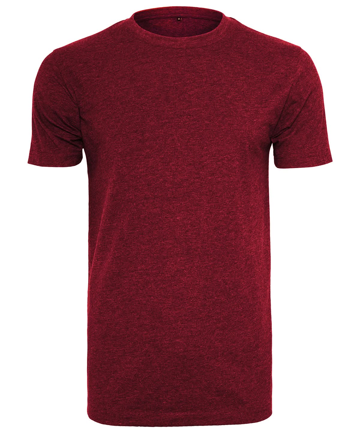 Build Your Brand BYB T shirt round neck Burgundy BY004 - Burgundy - Customisable T-Shirt