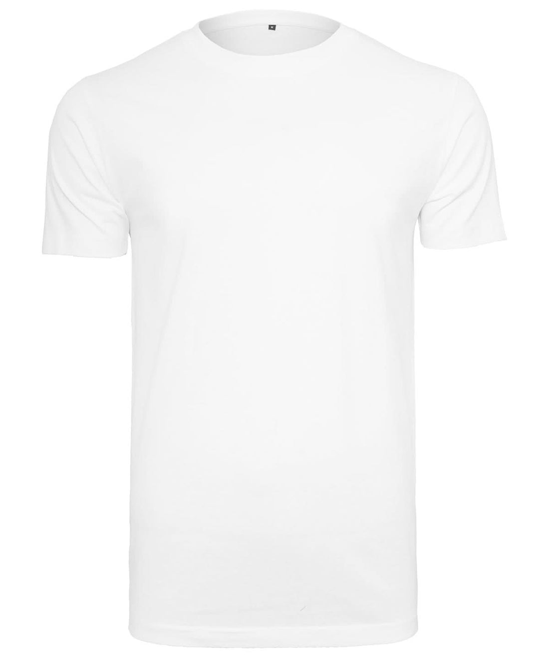 Build Your Brand BYB T shirt round neck White BY004 - White - Customisable T-Shirt