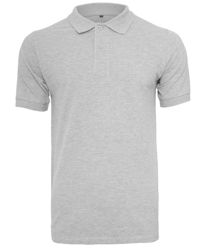 Build Your Brand BYB Piqu polo shirt BY008 - - Customisable Polos