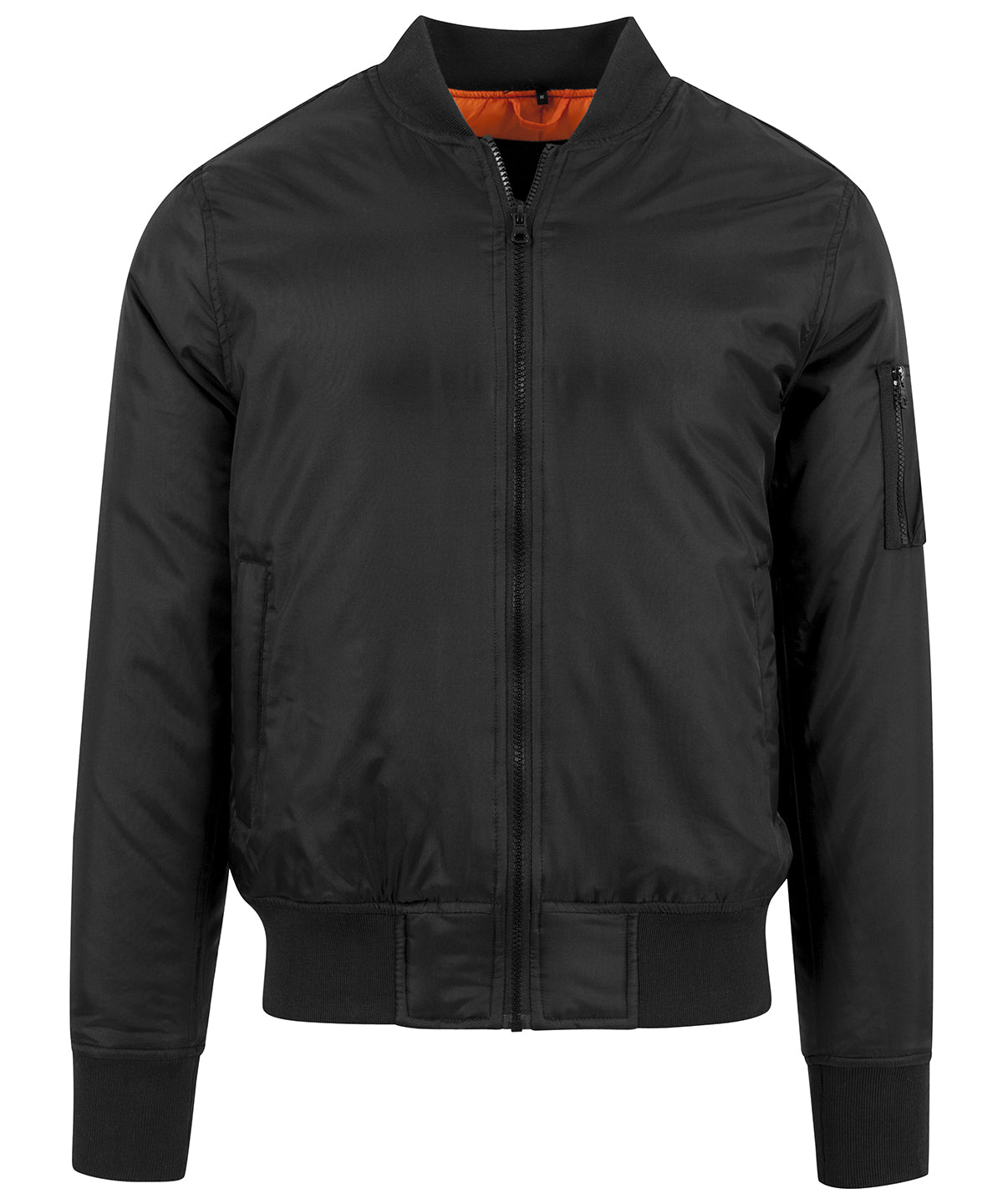 Bomber jacket - BY030 - Black* - Customisable Jackets