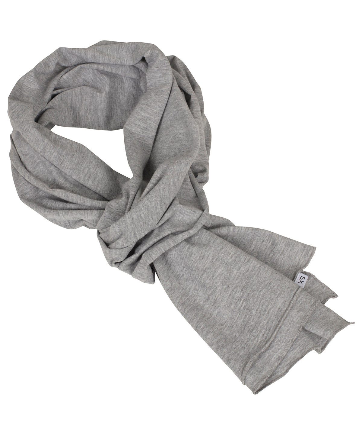 Jersey scarf - BY063 - Heather Grey One size - Customisable Scarves