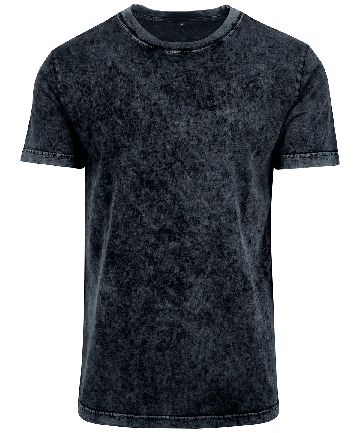 Acid washed tee - BY070 - Dark Grey White - Customisable T-Shirts