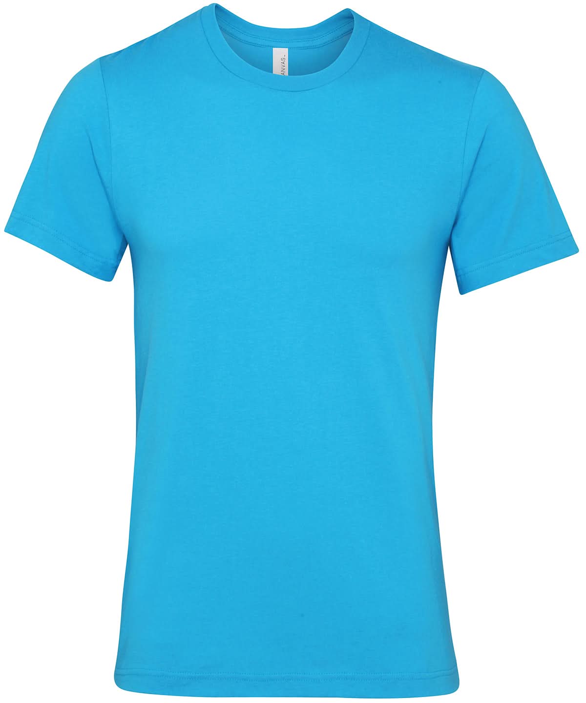 Bella Canvas Unisex Jersey crew neck t shirt Aqua CV001 - Aqua - Customisable T-Shirt