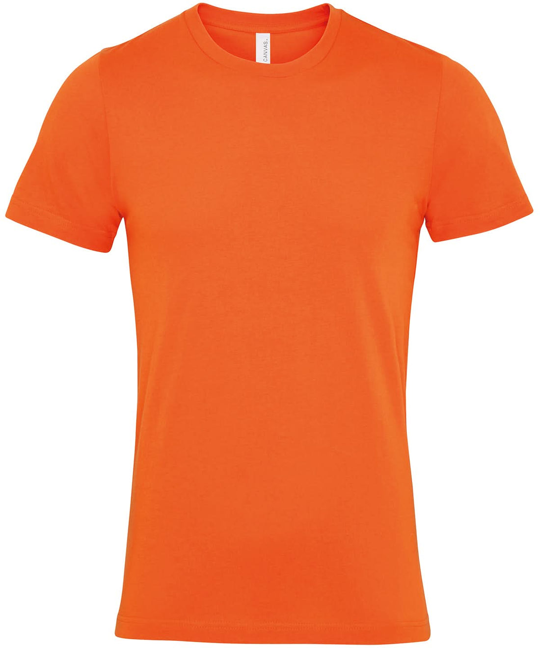 Bella Canvas Unisex Jersey crew neck t shirt Burnt Orange CV001 - Burnt Orange - Customisable T-Shirt