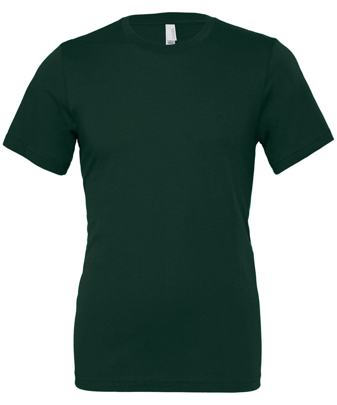 Bella Canvas Unisex Jersey crew neck t shirt Forest CV001 - Forest - Customisable T-Shirt