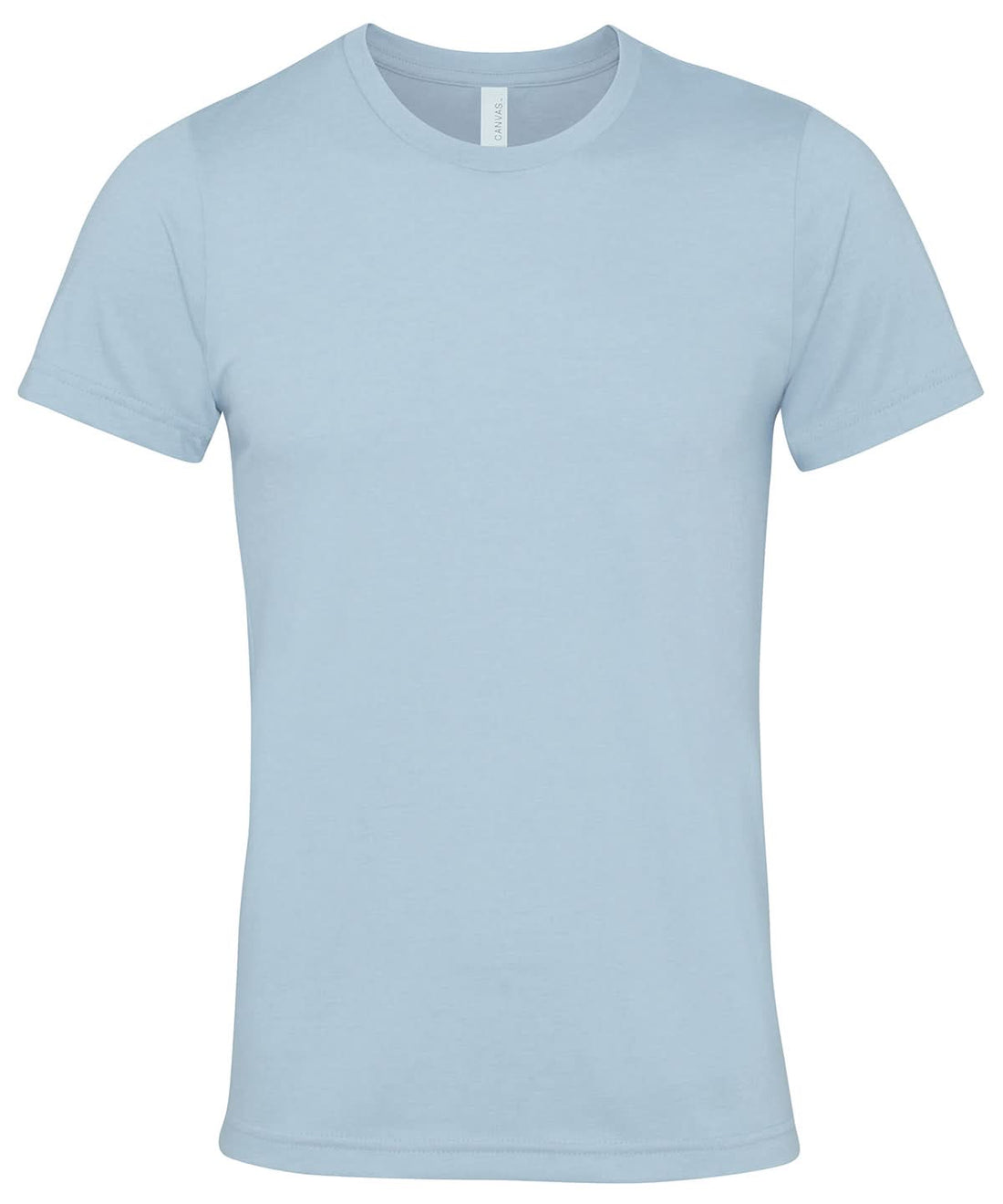 Bella Canvas Unisex Jersey crew neck t shirt Light Blue CV001 - Light Blue - Customisable T-Shirt