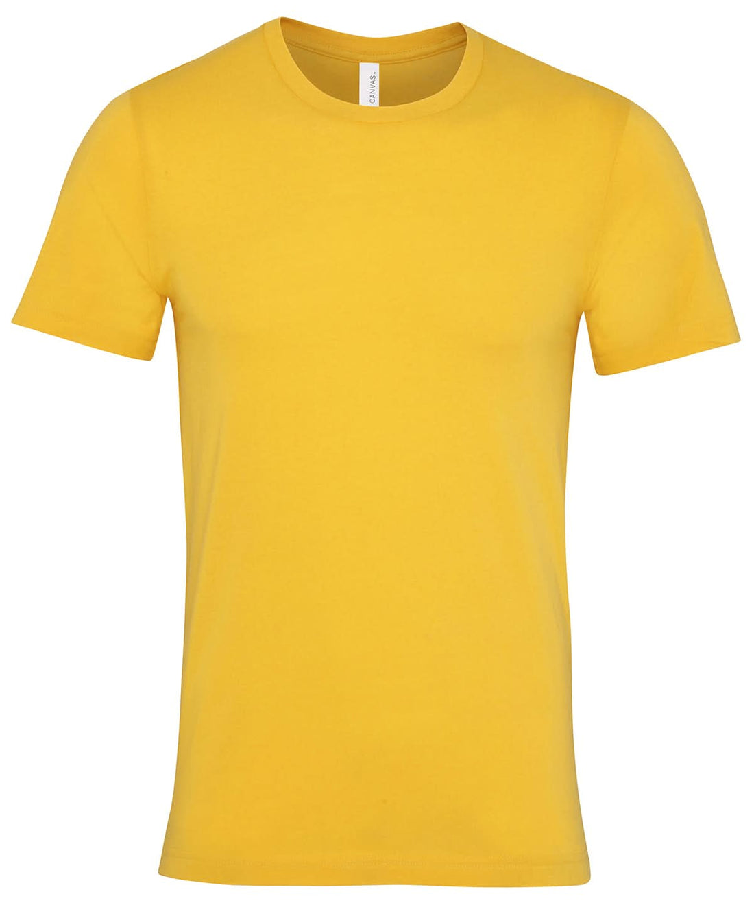 Bella Canvas Unisex Jersey crew neck t shirt Maize Yellow CV001 - Maize Yellow - Customisable T-Shirt