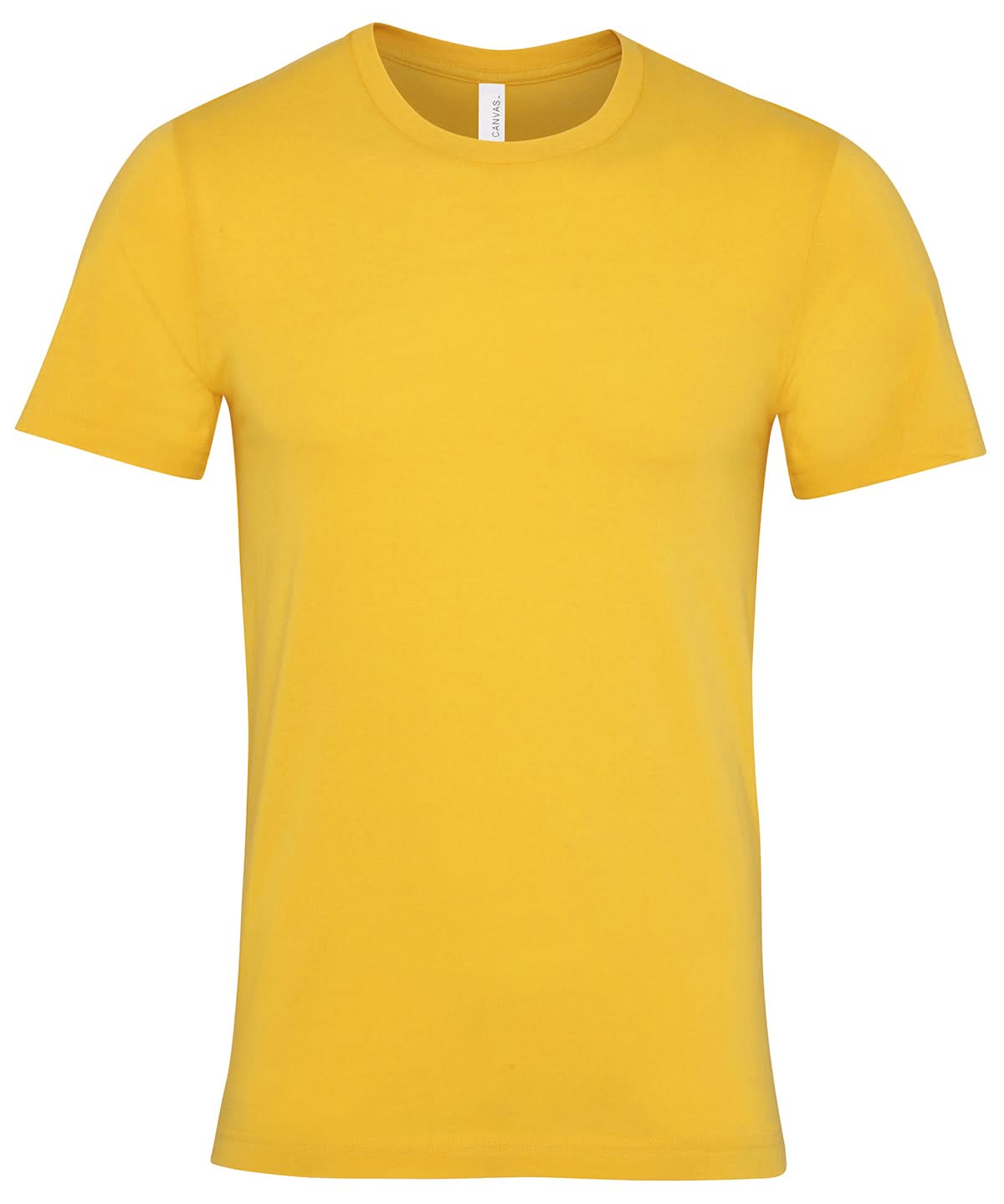 Bella Canvas Unisex Jersey crew neck t shirt Maize Yellow CV001 - Maize Yellow - Customisable T-Shirt
