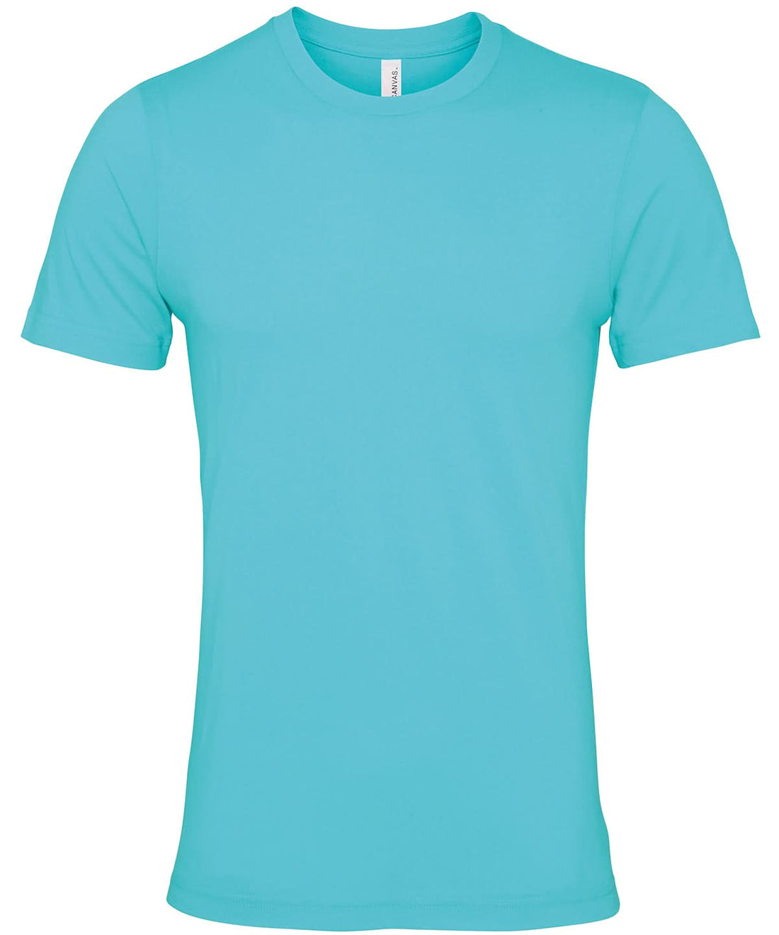 Bella Canvas Unisex Jersey crew neck t shirt Teal CV001 - Teal - Customisable T-Shirt