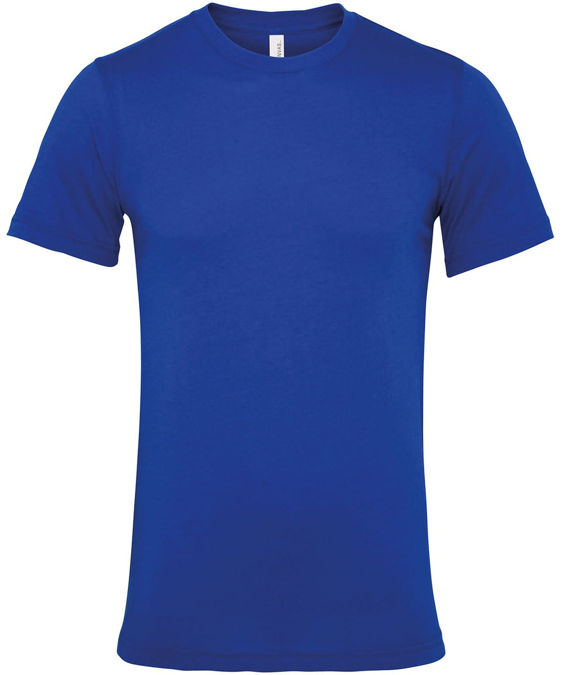 Bella Canvas Unisex Jersey crew neck t shirt True Royal CV001 - True Royal - Customisable T-Shirt