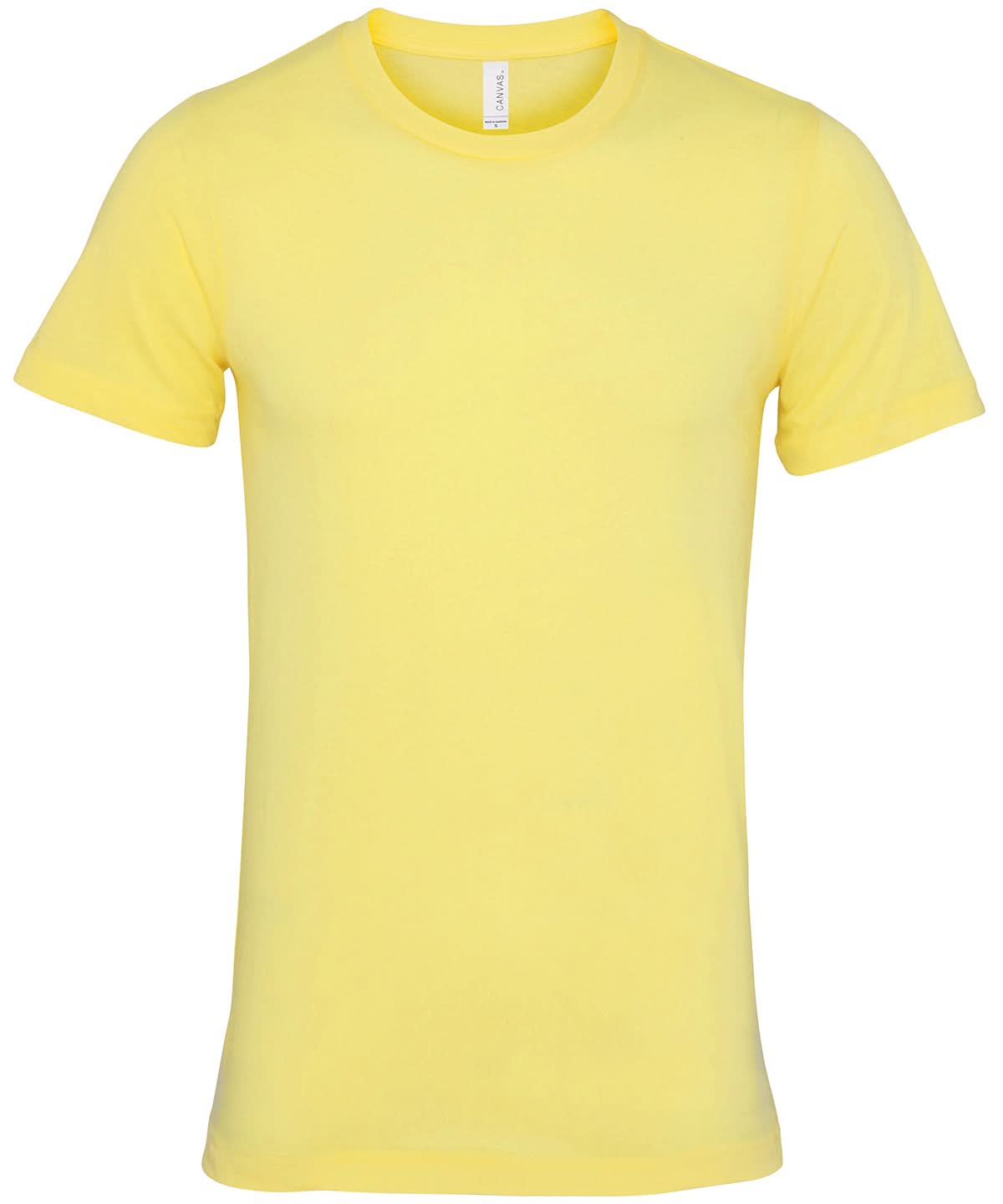 Bella Canvas Unisex Jersey crew neck t shirt Yellow CV001 - Yellow - Customisable T-Shirt