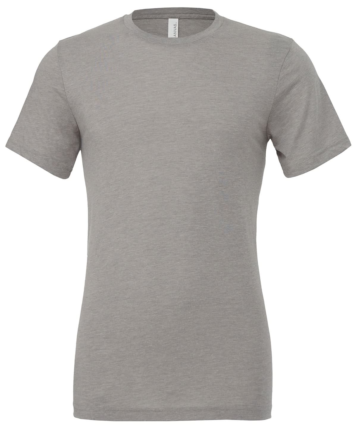 Bella Canvas Unisex triblend crew neck t shirt Athletic Grey Triblend CV003 - Athletic Grey Triblend - Customisable T-Shirt