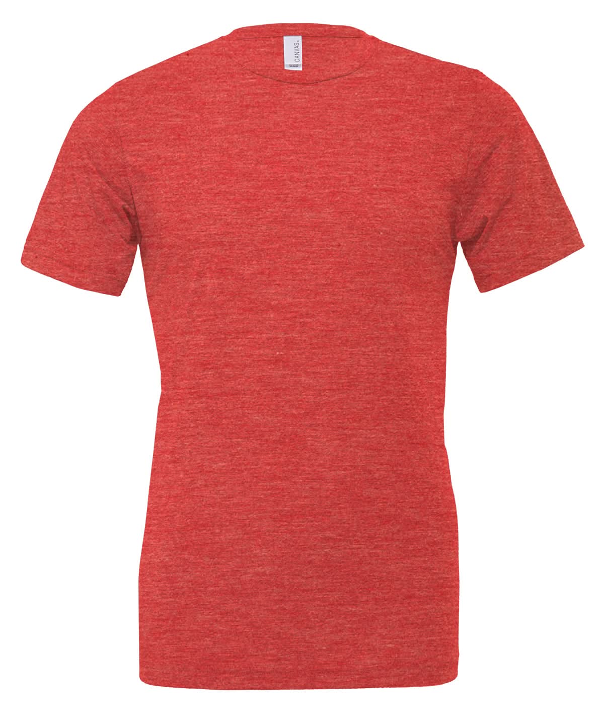 Bella Canvas Unisex triblend crew neck t shirt Light Red Triblend CV003 - Light Red Triblend - Customisable T-Shirt