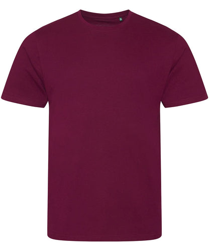 AWDis Ecologie Cascade organic tee EA001 - Burgundy - Customisable T-Shirt