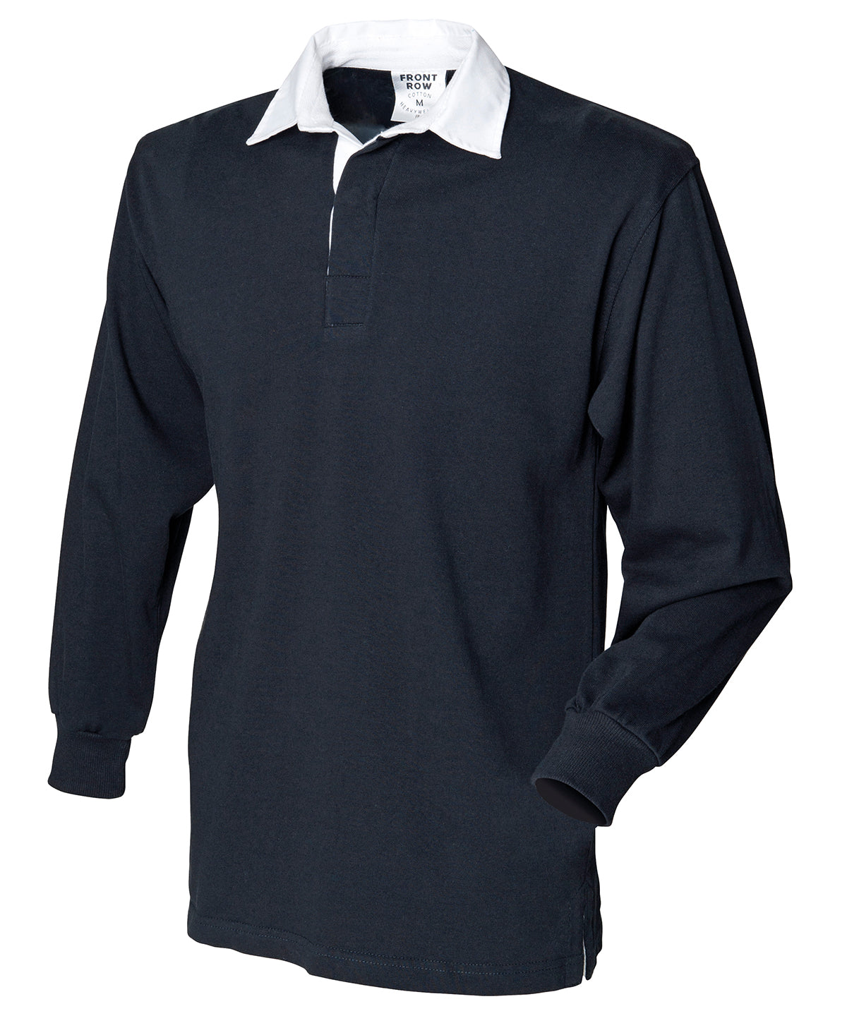 Long sleeve original rugby shirt - FR01M - Black* - Customisable Rugby Shirts