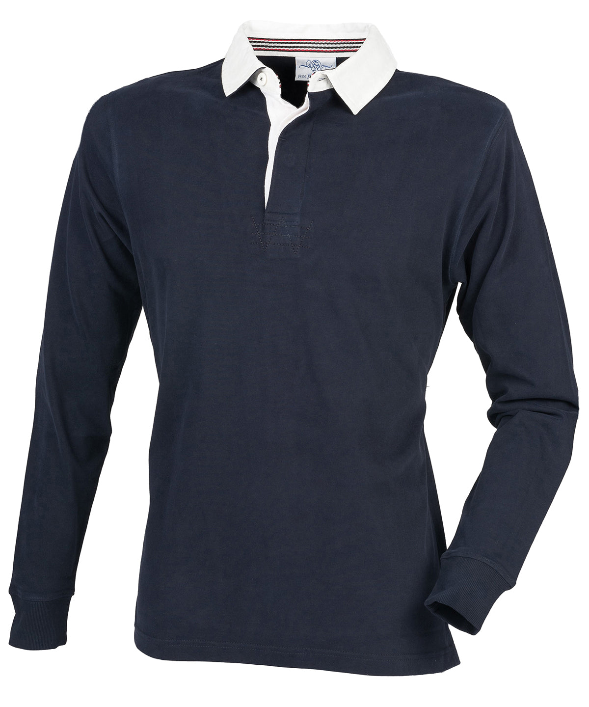 Premium superfit rugby shirt - FR104 - Navy - Customisable Rugby Shirts