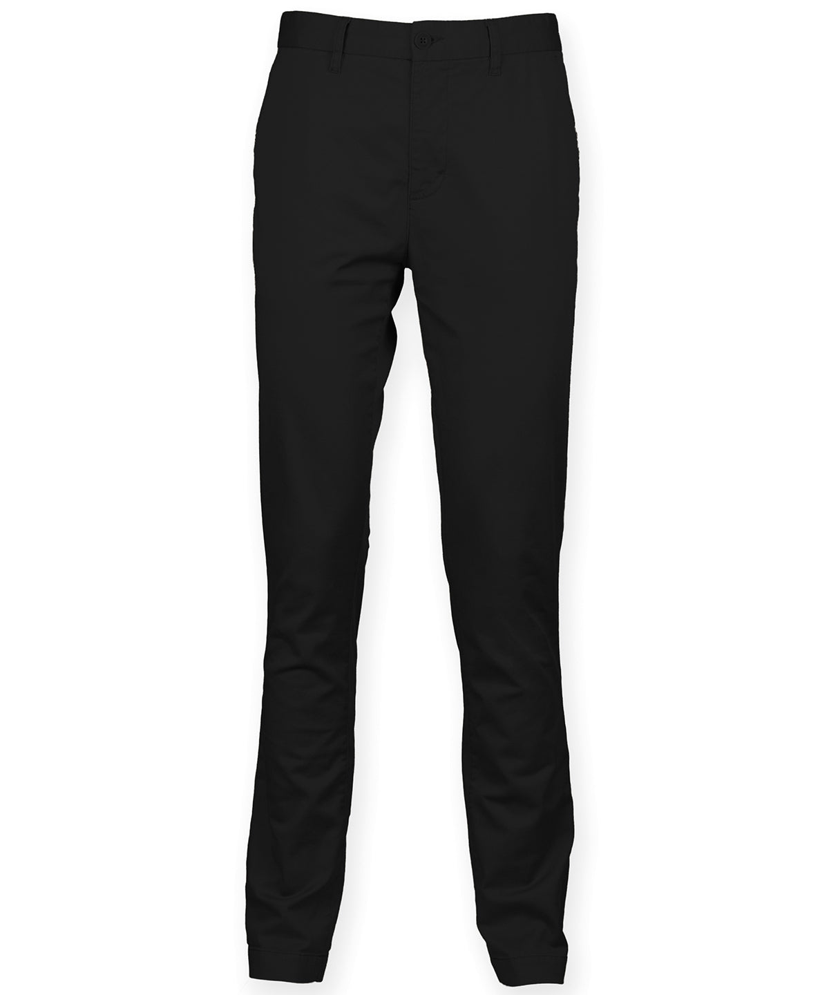 Stretch chinos - FR621 - Black - Customisable Chinos