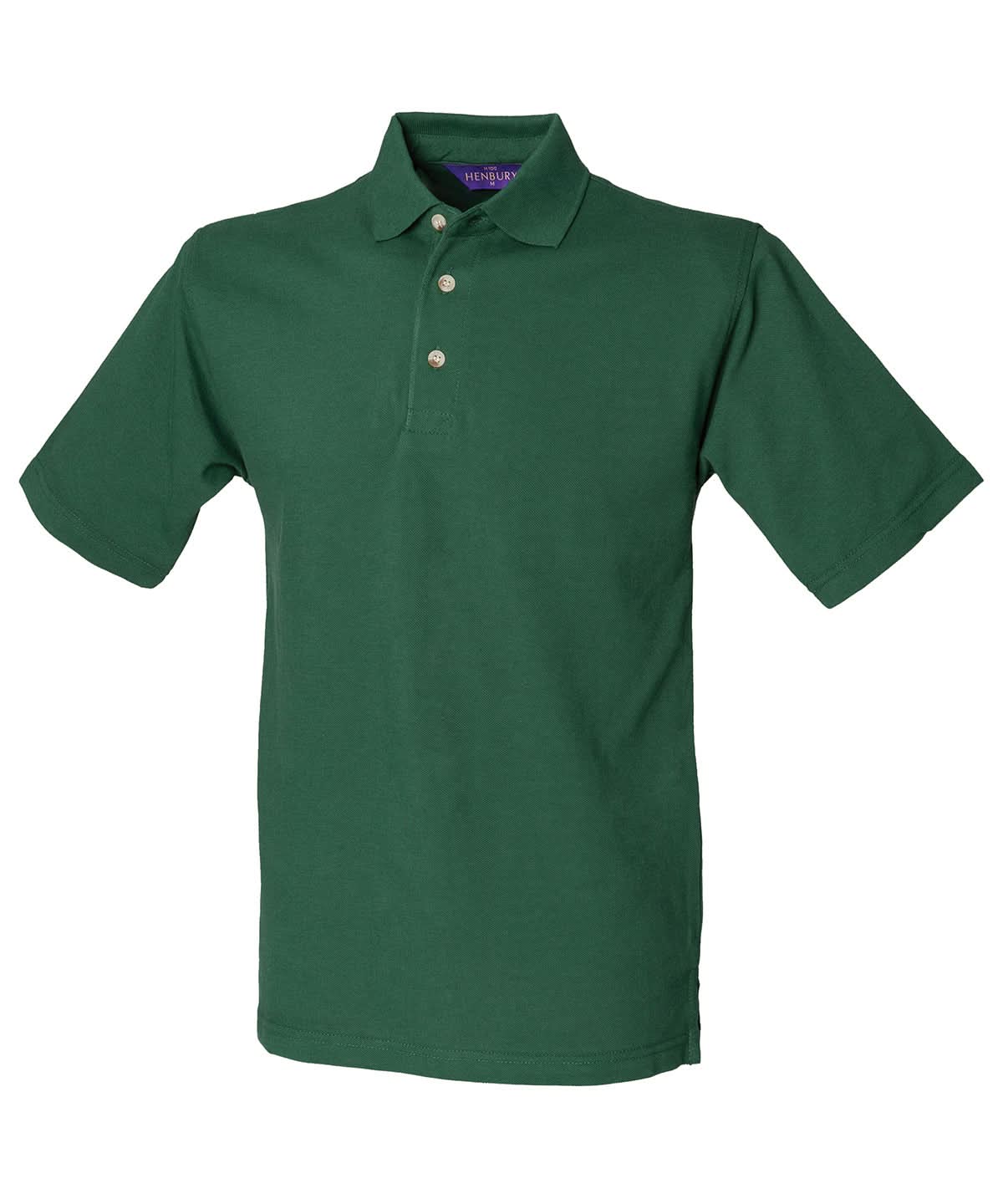 Classic Cotton Piqu Polo With Stand Up Collar - HB100 - - Customisable Polo Shirts