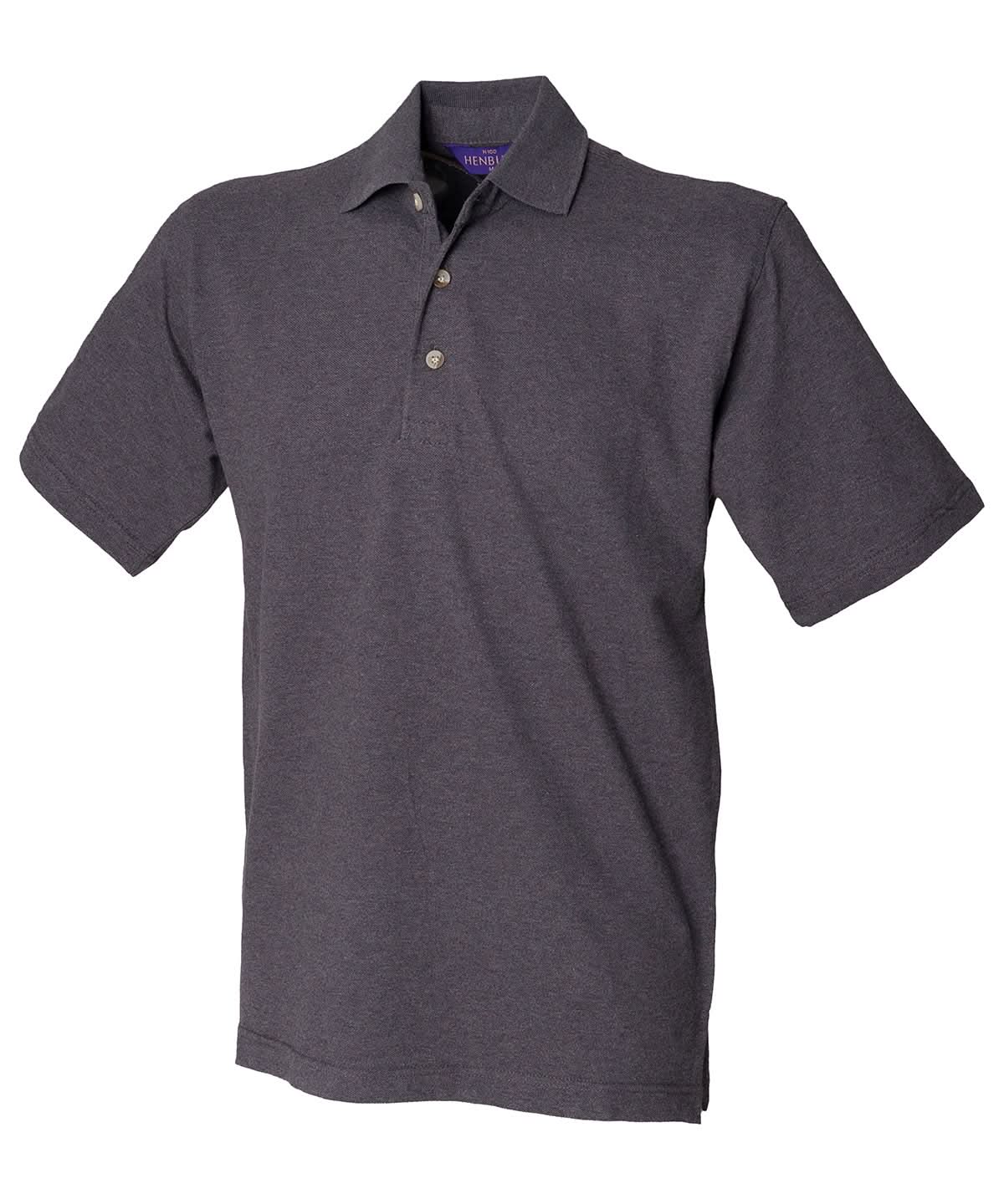 Classic Cotton Piqu Polo With Stand Up Collar - HB100 - - Customisable Polo Shirts