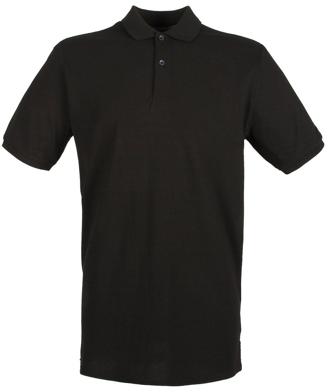 Micro Fine Piqu Polo Shirt - HB101 - Black* - Customisable Polo Shirts