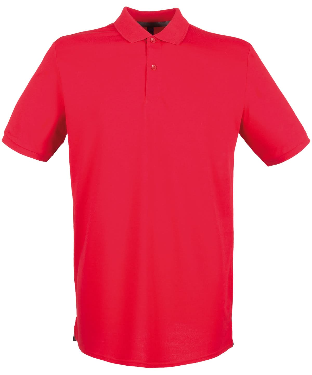 Henbury Micro Fine Piqu Polo Shirt HB101 - Classic Red* - Customisable Polos