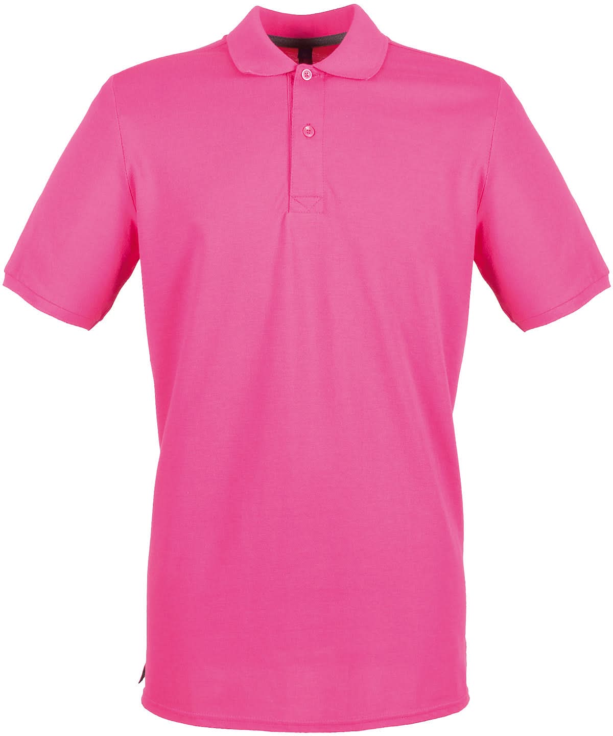 Henbury Micro Fine Piqu Polo Shirt HB101 - Fuchsia 3XL - Customisable Polos
