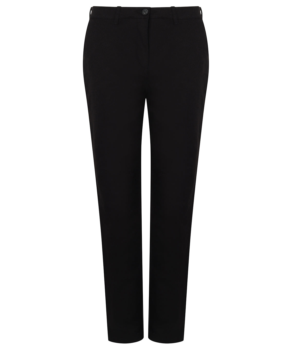 WomenS Stretch Chinos - HB651 - Black - Customisable Chinos