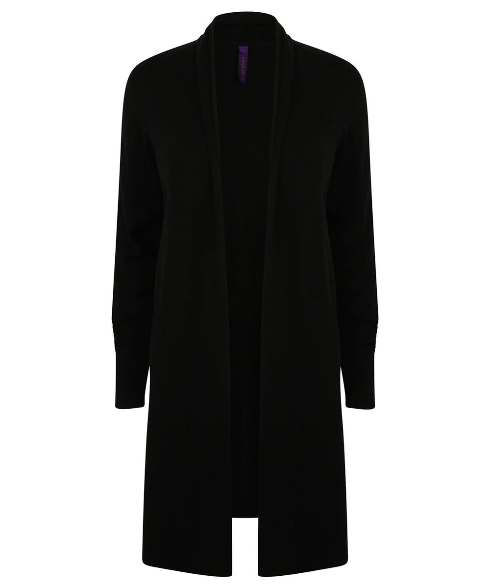 WomenS Longline Open Cardigan - HB719