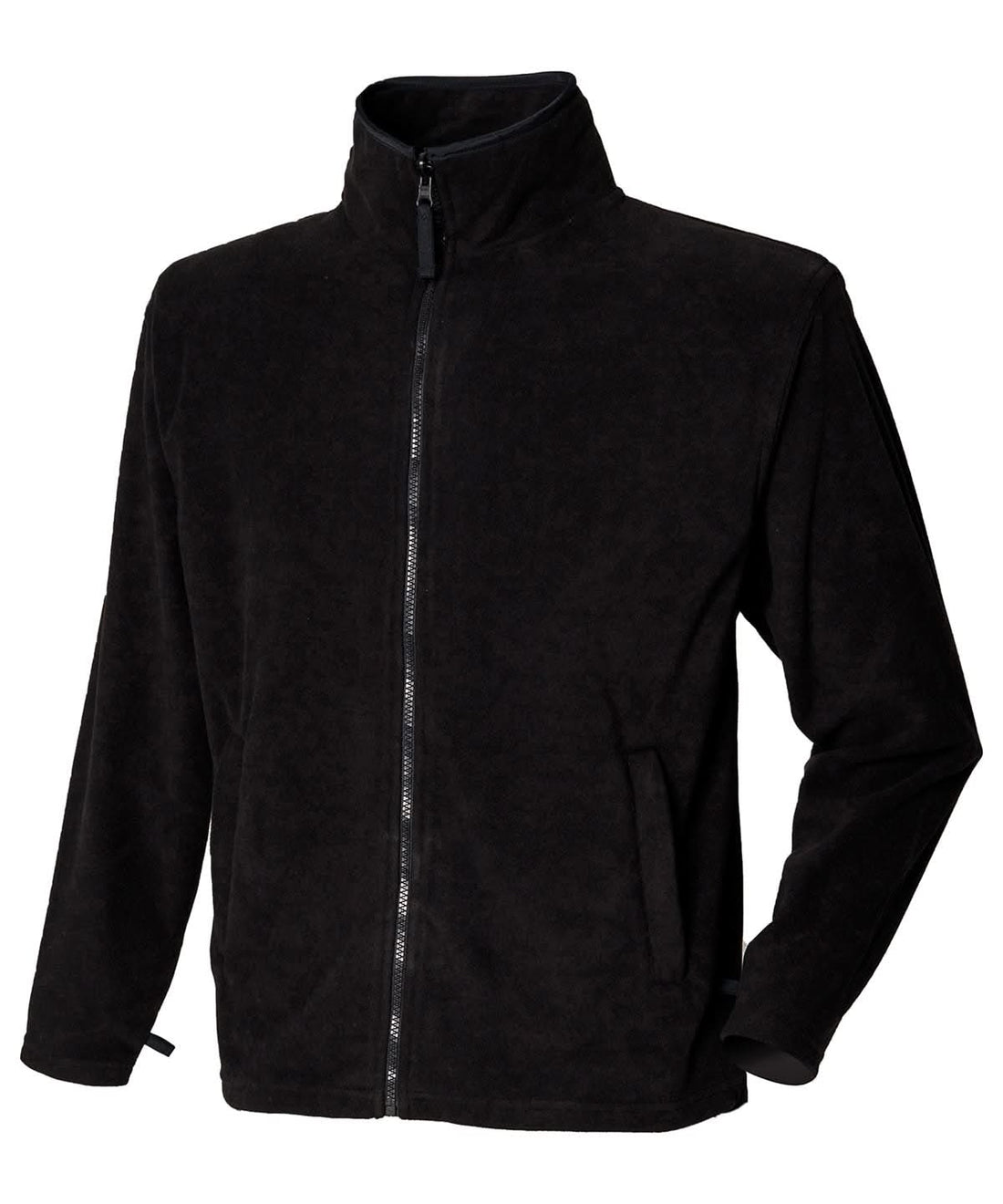 Microfleece Jacket - HB850 - Black - Customisable Jacket