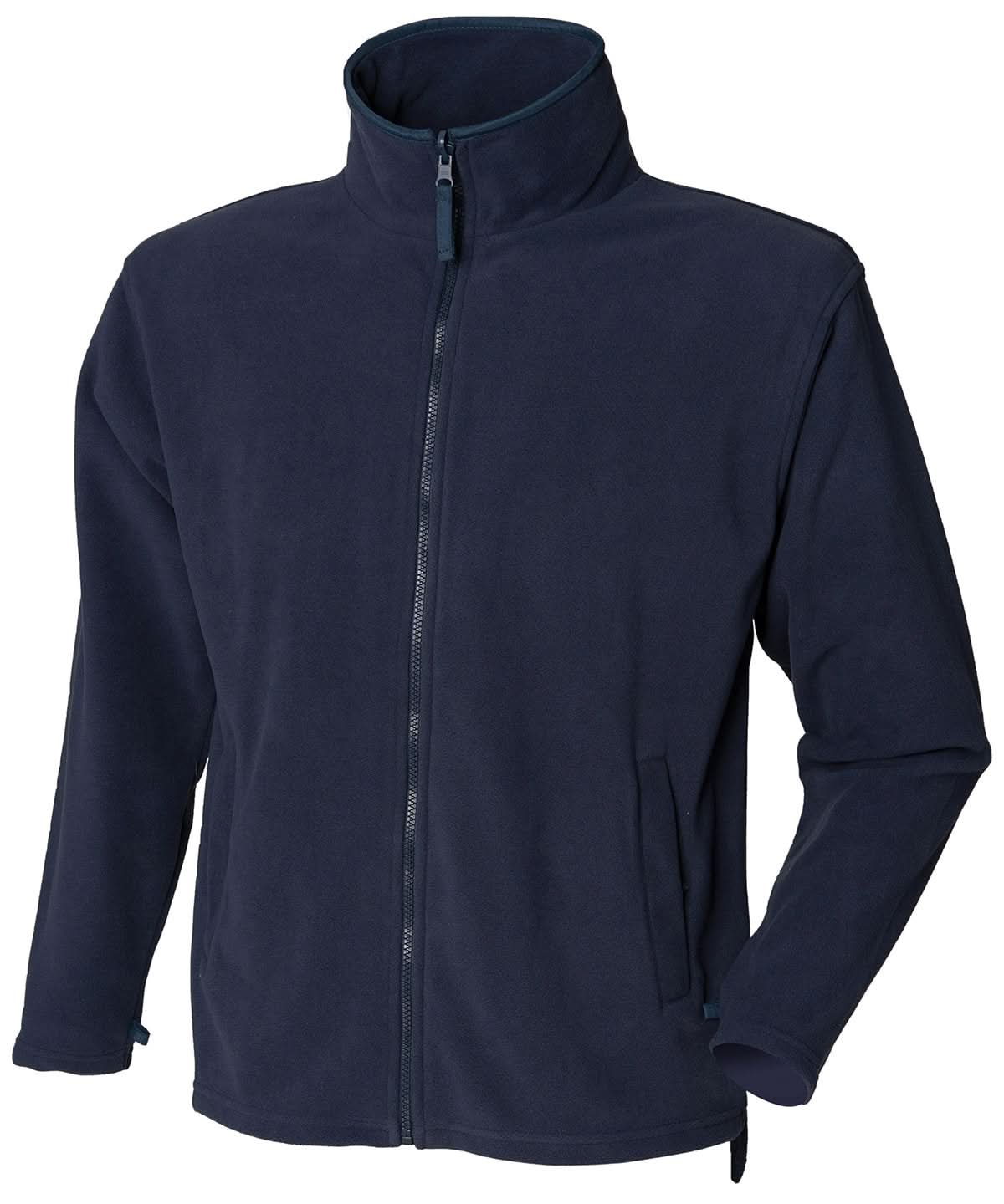 Henbury Microfleece Jacket HB850 - Navy - Customisable Jacket