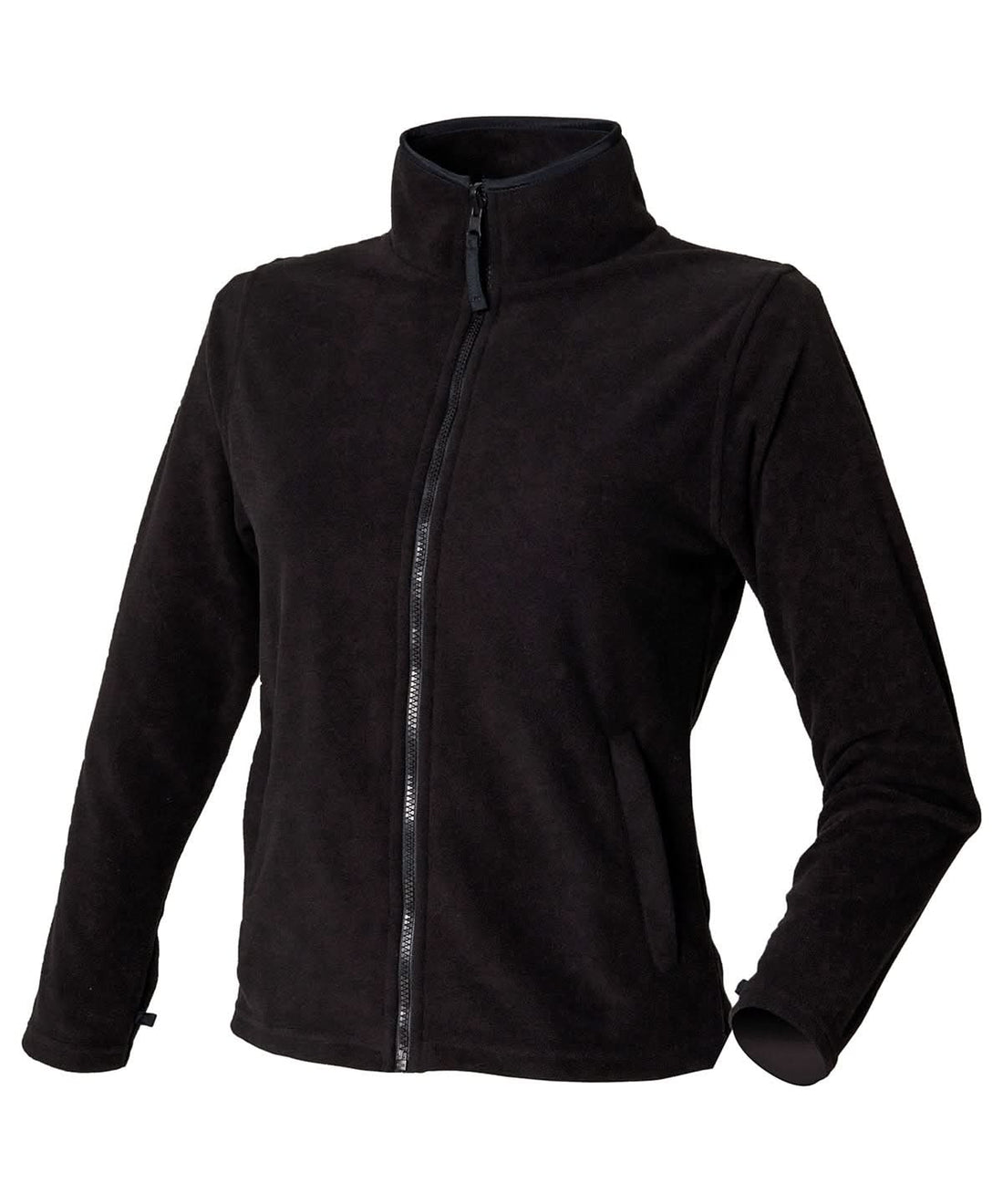 Henbury WomenS Microfleece Jacket HB851 - Black - Customisable Jacket