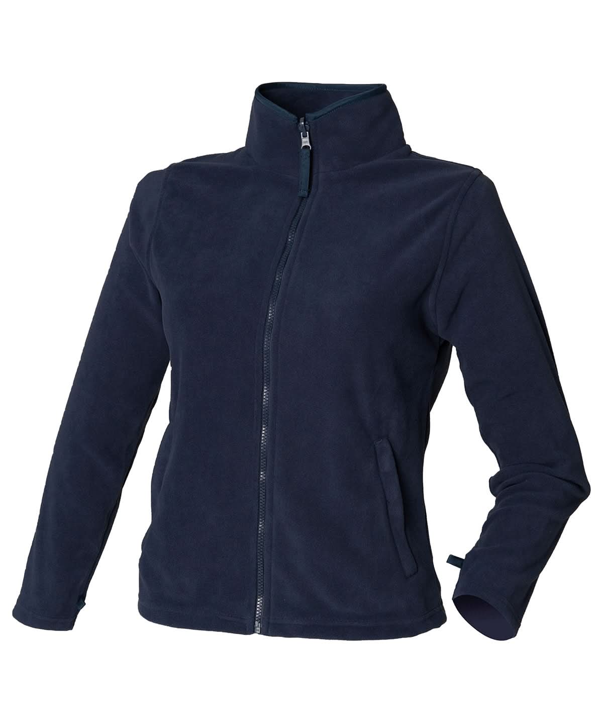Henbury WomenS Microfleece Jacket HB851 - Navy - Customisable Jacket