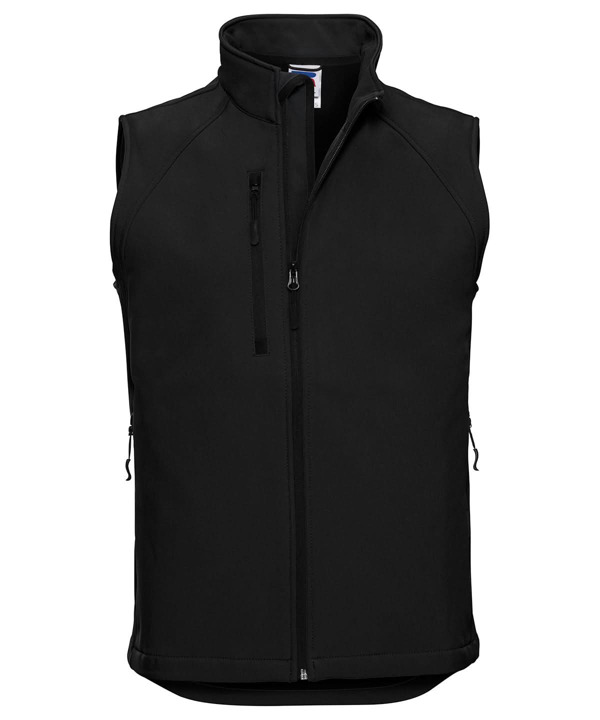 Russell Europe Softshell gilet J141M - Black - Customisable Bodywarmers