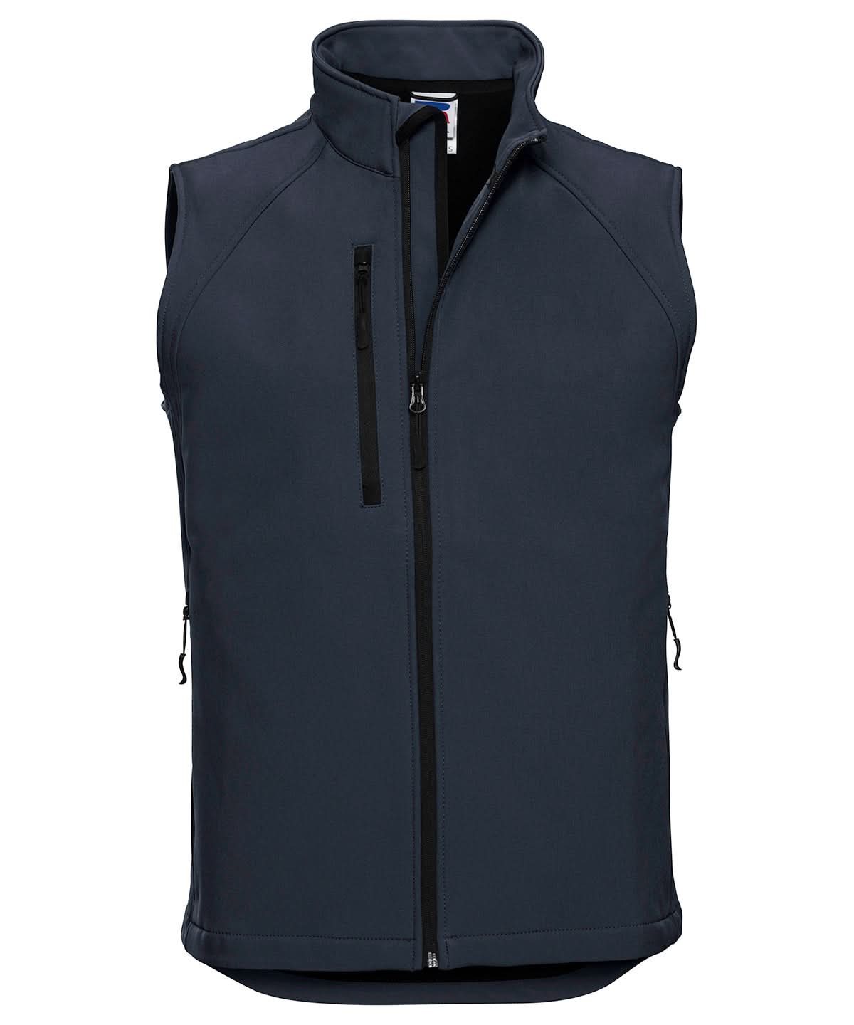 Russell Europe Softshell gilet J141M - French Navy - Customisable Bodywarmers